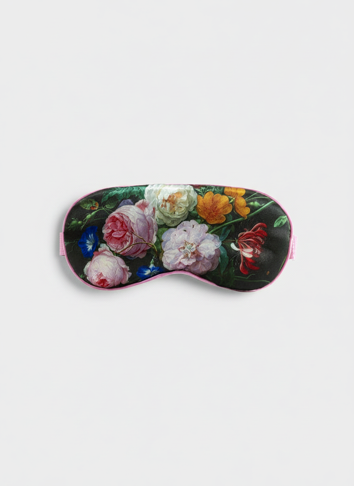 Sleep Mask Flowers Still Life Jan Davidsz. de Heem – art silk sleep mask with adjustable headband | ArtyGifts
