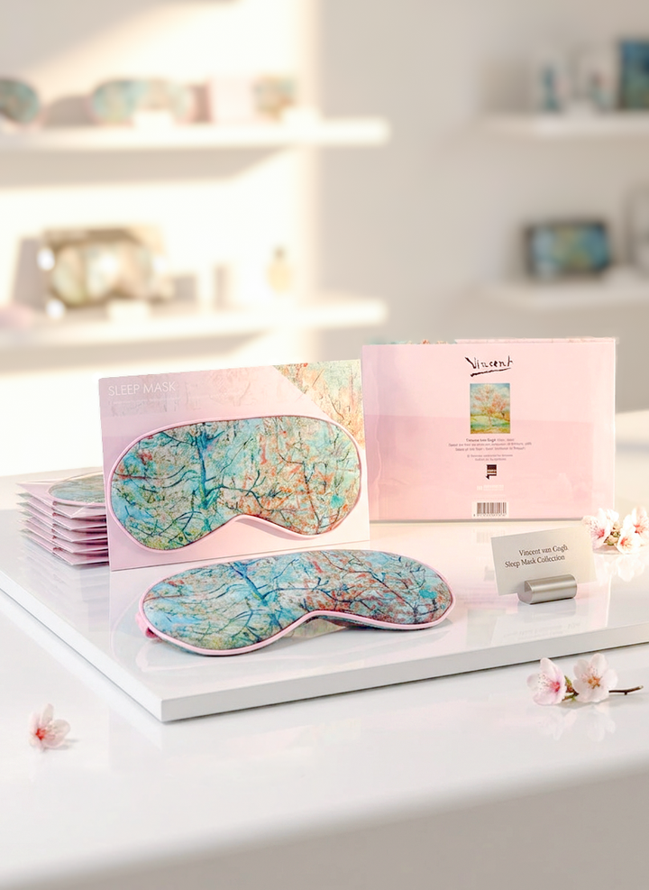 Sleep Mask Souvenir de Mauve Vincent van Gogh – displayed in museum shop | ArtyGifts
