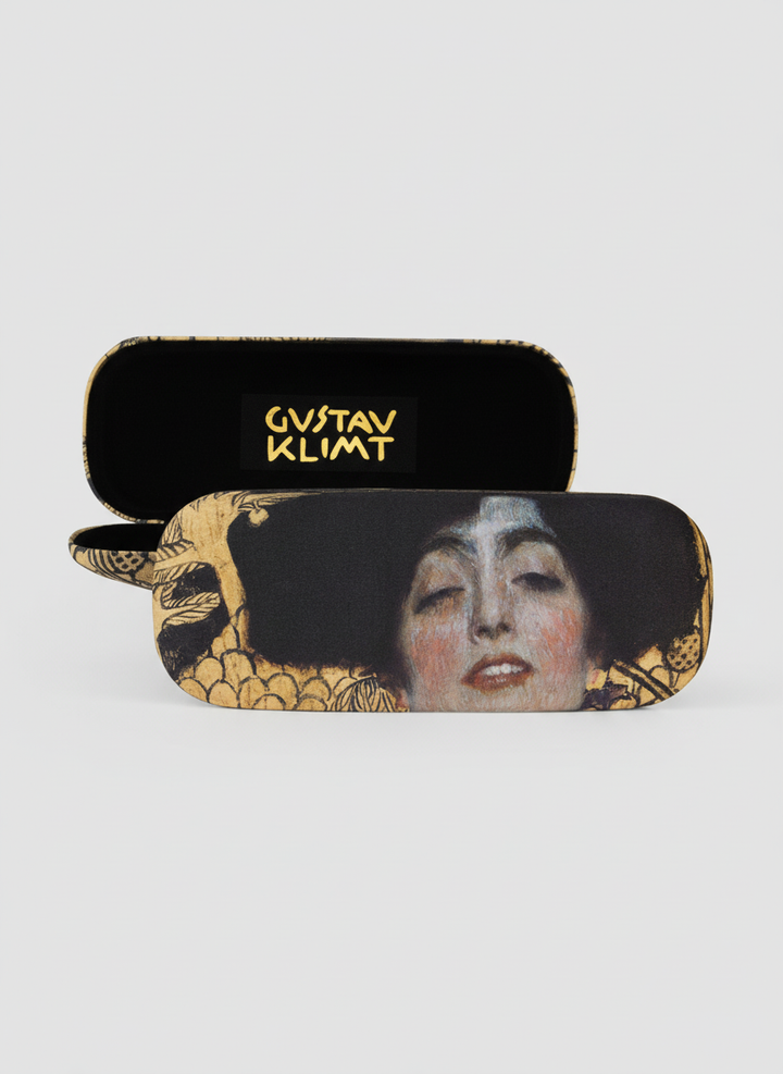 Spectacle Case Judith Gustav Klimt – art glasses case with velvet lining | ArtyGifts
