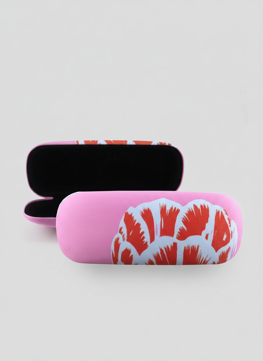 Spectacle Case Modern Tulip – art glasses case with velvet lining | ArtyGifts
