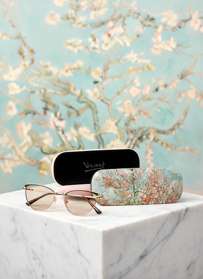 Spectacle Case Souvenir de Mauve Vincent van Gogh – displayed in museum shop | ArtyGifts
