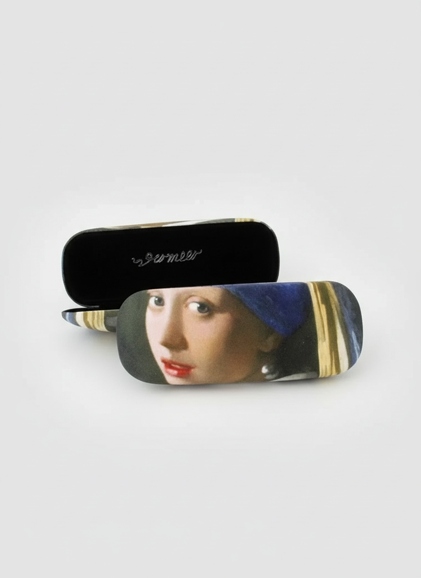 Spectacle Case The Girl with the Pearl Earring Johannes Vermeer – art glasses case with velvet lining | ArtyGifts
