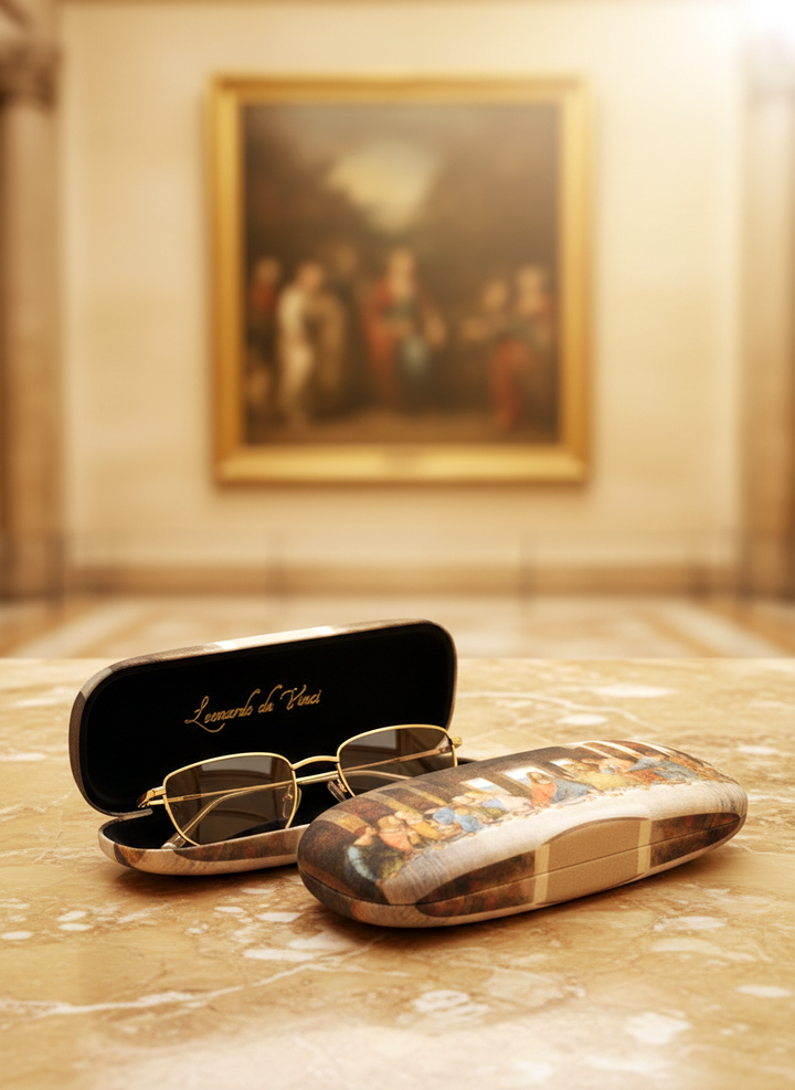 Spectacle Case The Last Supper Leonardo da Vinci – displayed in museum shop | ArtyGifts

