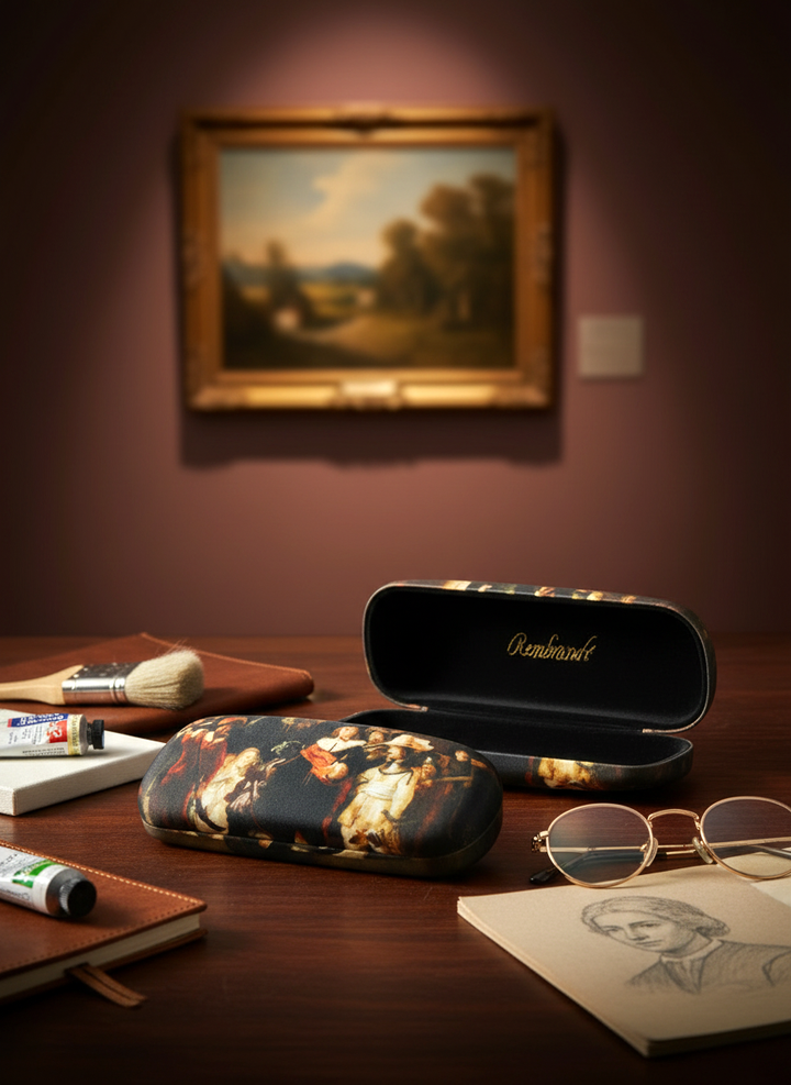 Spectacle Case The Night Watch Rembrandt van Rijn – displayed in museum shop | ArtyGifts
