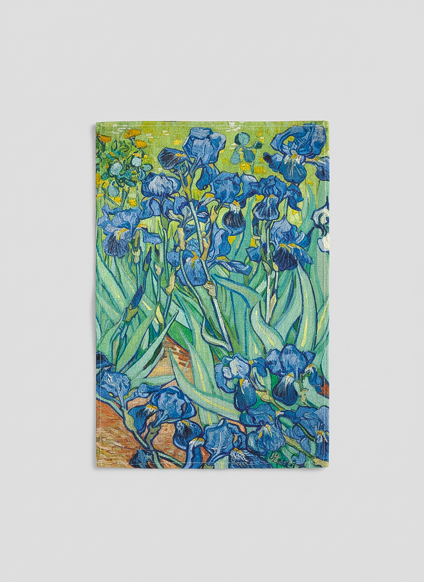 Theedoekenset, Irissen, Vincent van Gogh