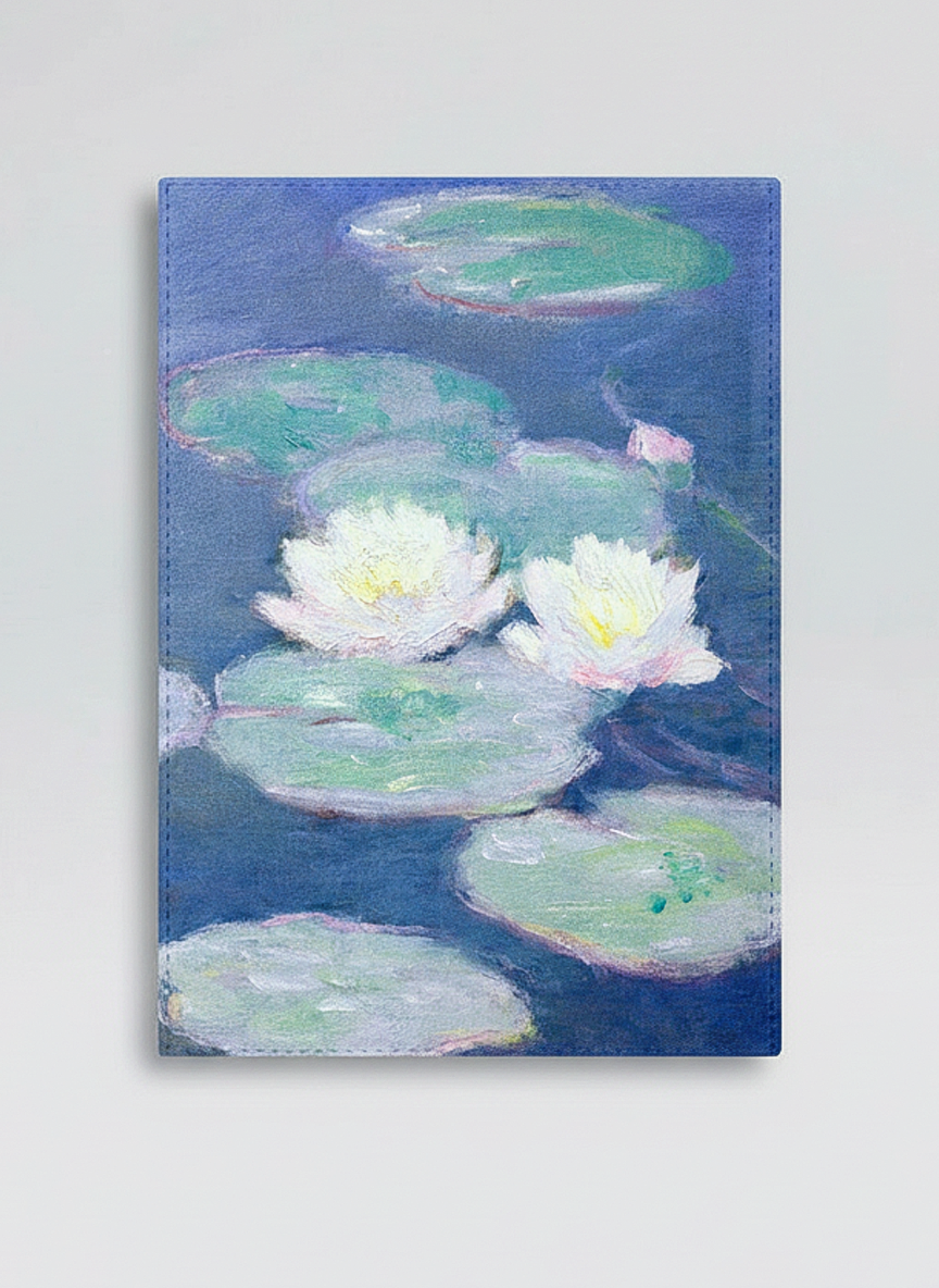 Theedoekenset, Waterlelies bij avondnacht, Claude Monet