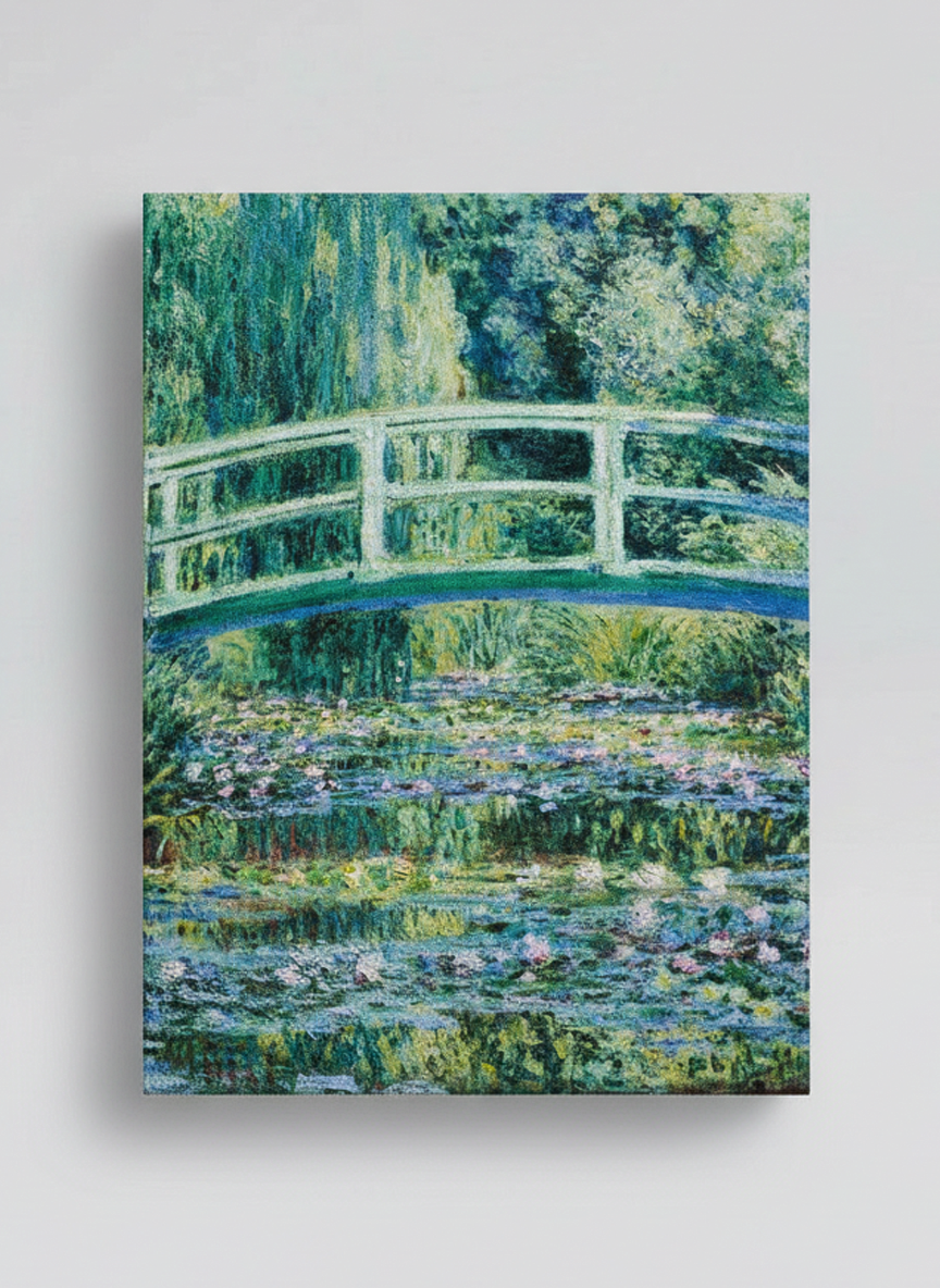Theedoekenset, Japanse brug, Claude Monet