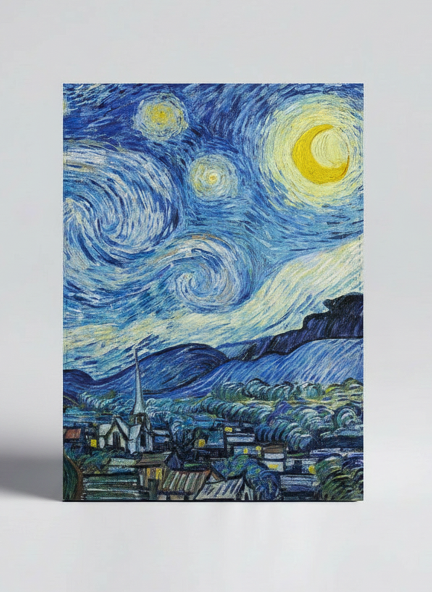 Theedoekset, Sterrennacht, Vincent van Gogh