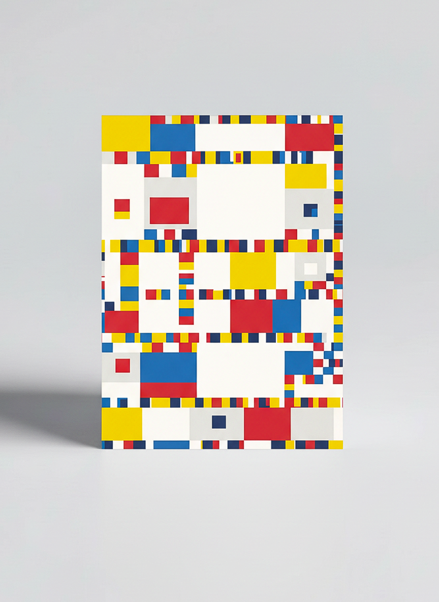 Theedoekenset, Boogie Woogie, Piet Mondriaan