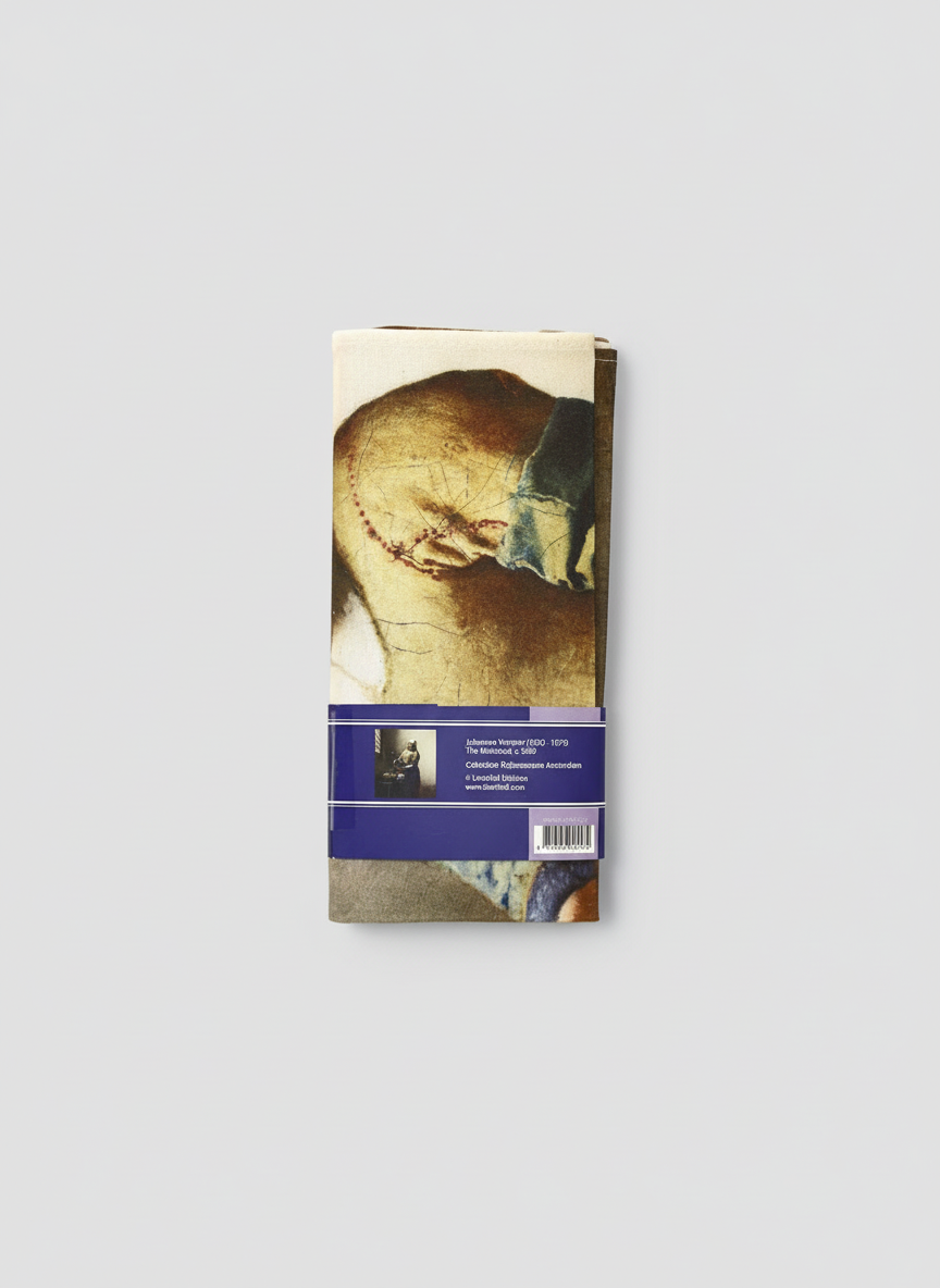 Tea Towel Set, The Milkmaid, Johannes Vermeer