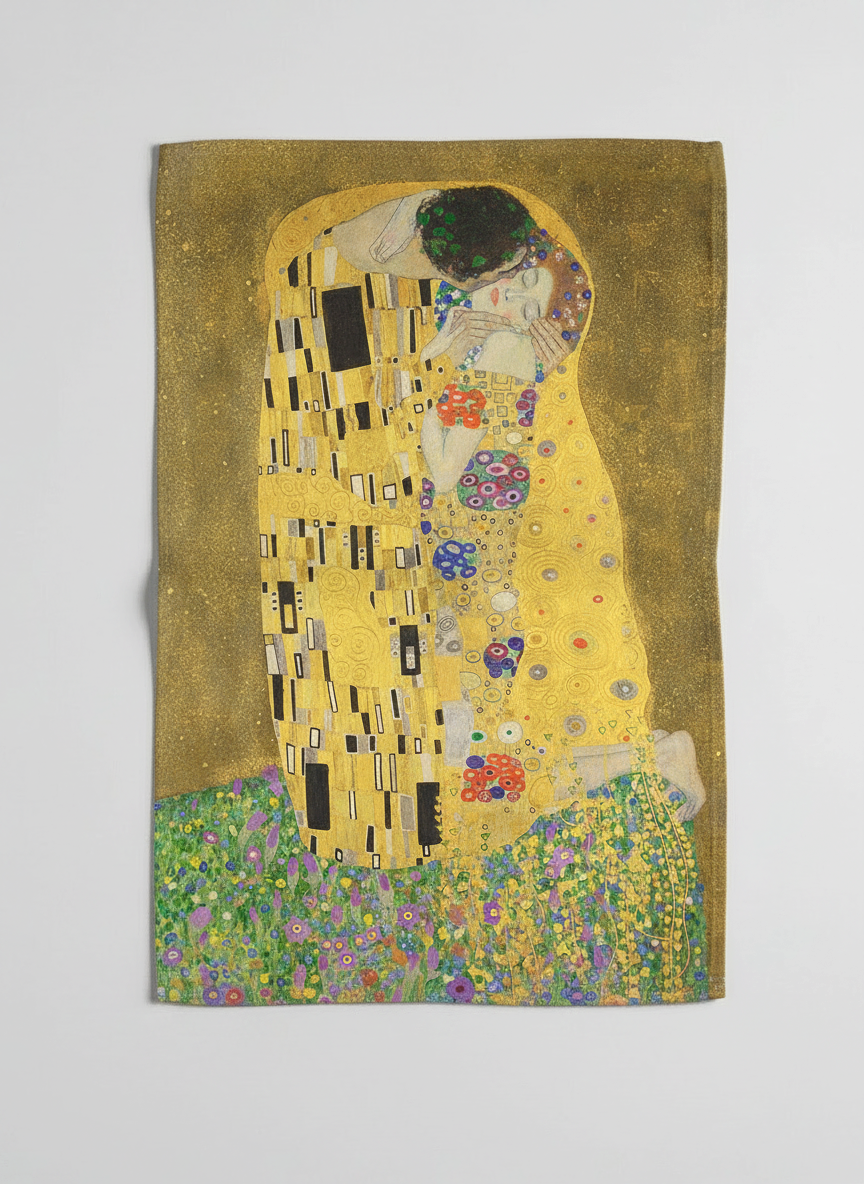 Theedoekenset, De Kiss, Gustav Klimt