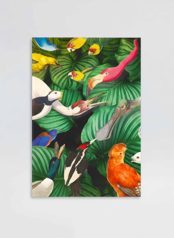 Tea Towel Birds of Life Teylers Museum Collection – product flat lay art print detail | ArtyGifts
