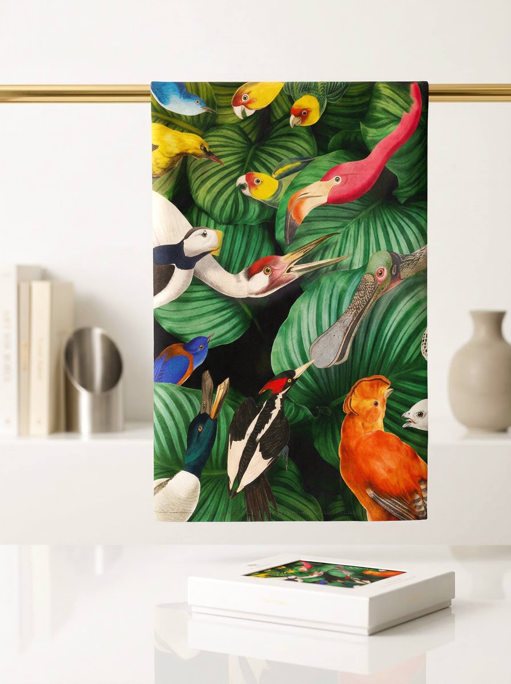 Tea Towel Set Bird Life – art kitchen gift | Teyler Museum x ArtyGifts
