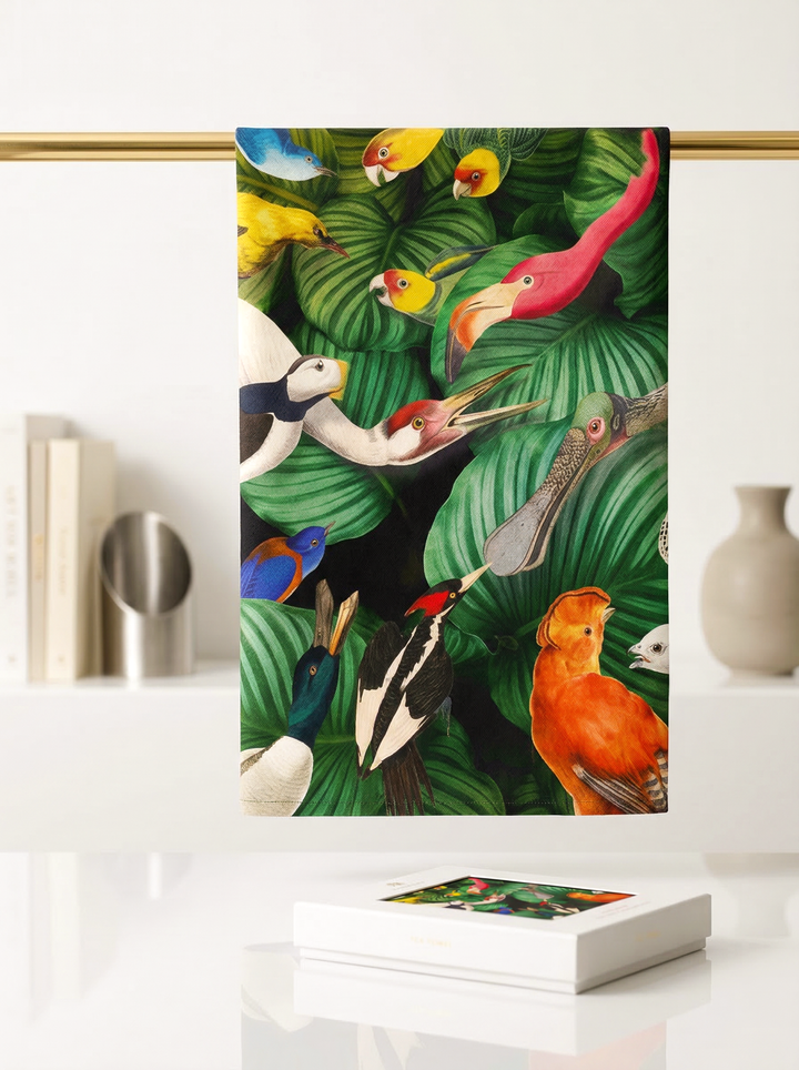 Tea Towel Set Bird Life – art kitchen gift | Teyler Museum x ArtyGifts
