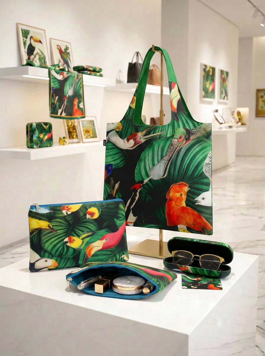 Travel Gift Set Bird Life – displayed in museum shop | Teylers Museum x ArtyGifts
