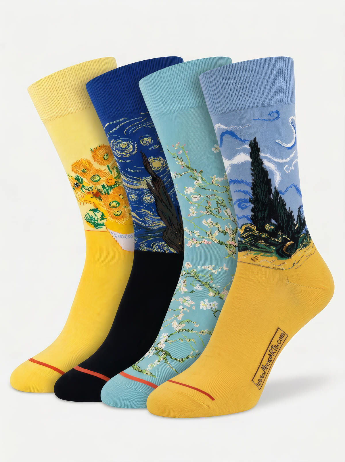 Van Gogh Museum Art Socks Gift Set, 4-Pack