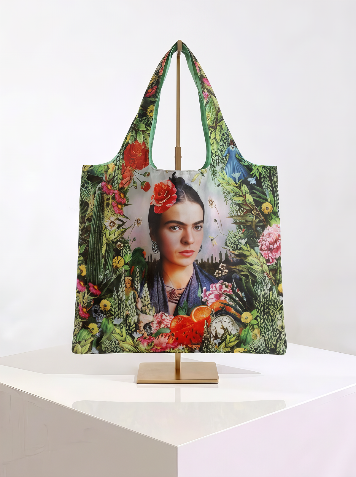 Museum Art Socks & Shopper Bag Gift Set, Self Portrait, Frida Kahlo