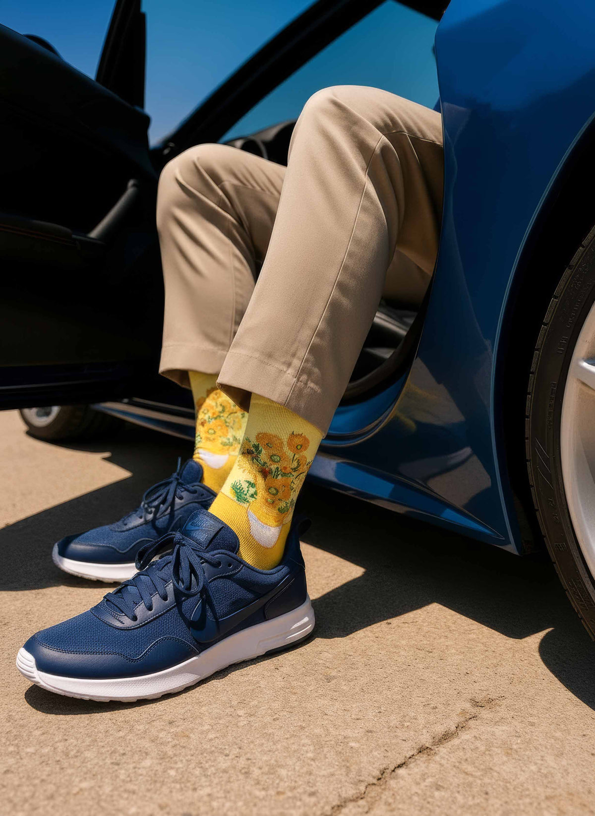 Art Socks for Big Feet – 9-Pack XL Gift Set | The Art Lover’s Collection