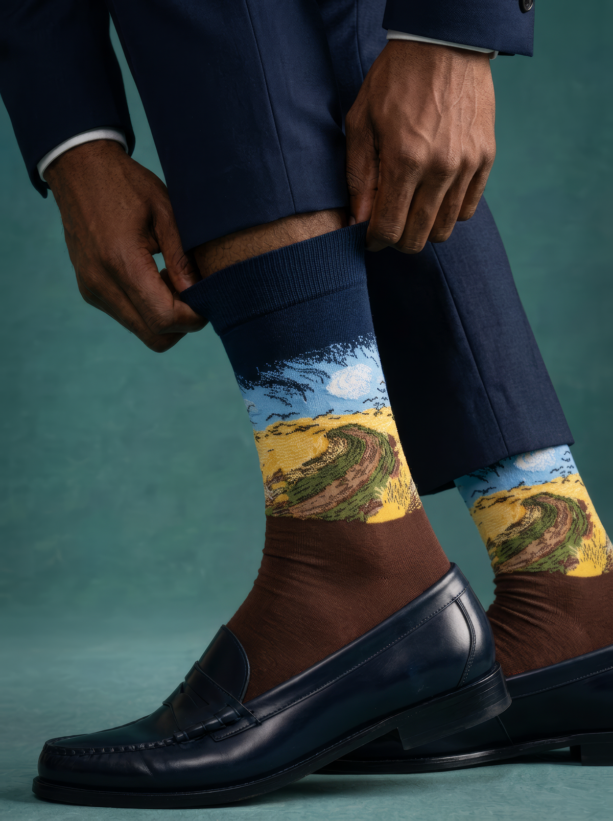 Kunstsokken, Amandelbloesem, Vincent van Gogh